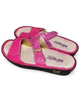 Alegria pink.Glitter slides 37/7-‎ 7.5